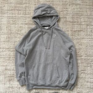 Gymshark Light Gray Men's Hoodie
